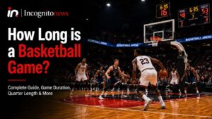 how long is a basketball game court hoop and net nba ncaa