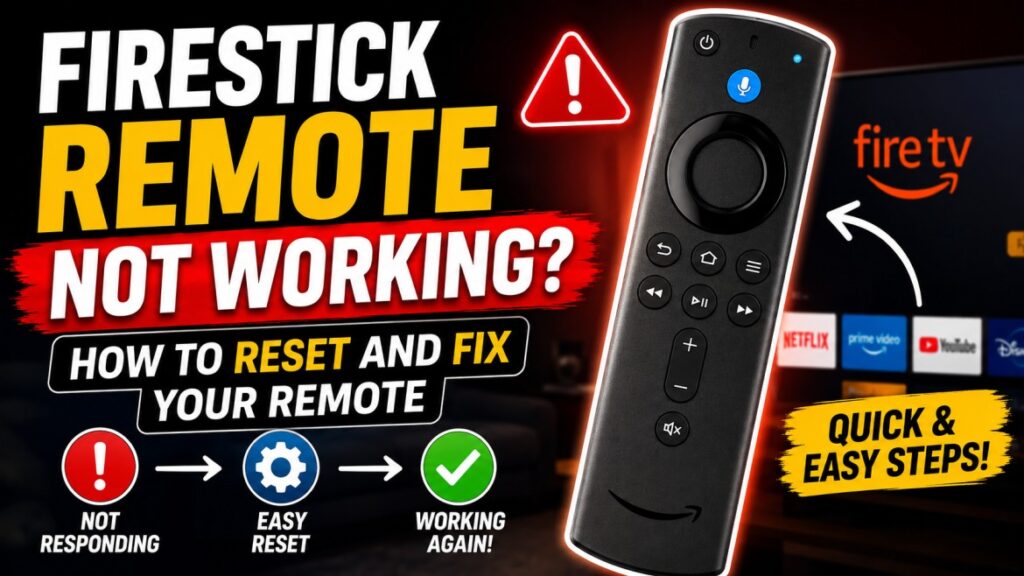 Firestick Remote Not Working