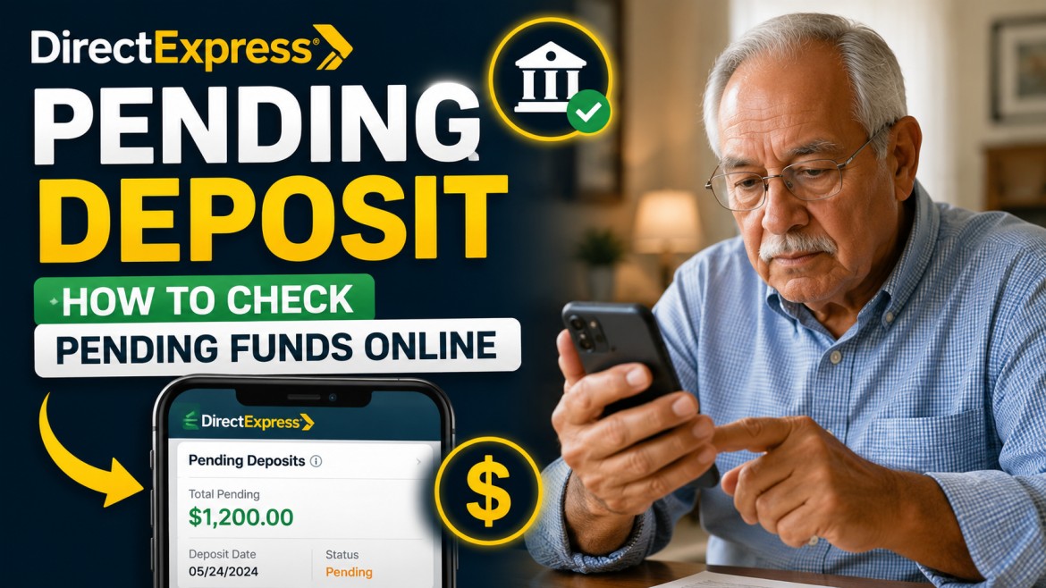 direct express pending deposit how to check pending funds online