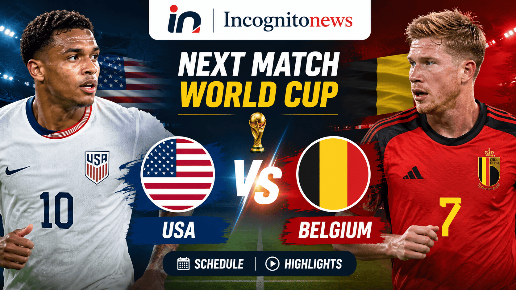 usmnt next match world cup usa vs belgium round of 16 schedule kickoff