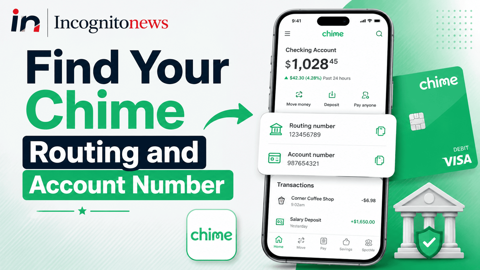 does chime bank have a routing number app account settings bancorp stride