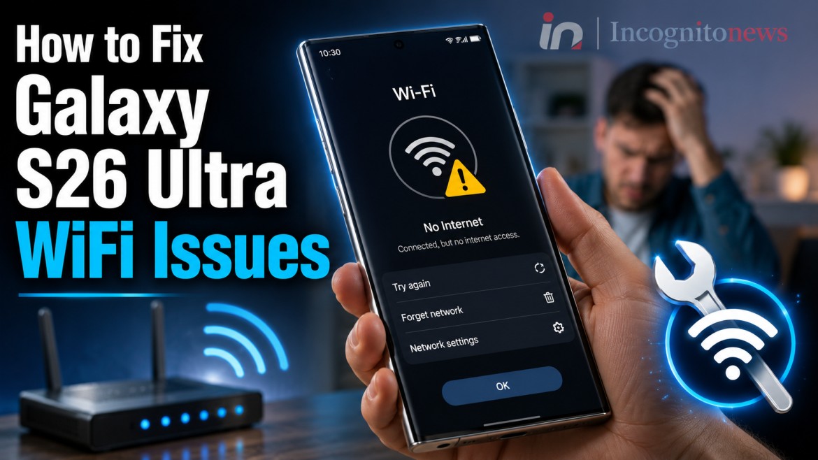 galaxy s26 ultra wifi issues connection drops connected no internet
