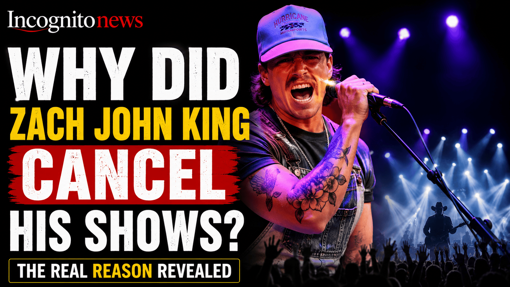 Zach John King cancel his show buy why