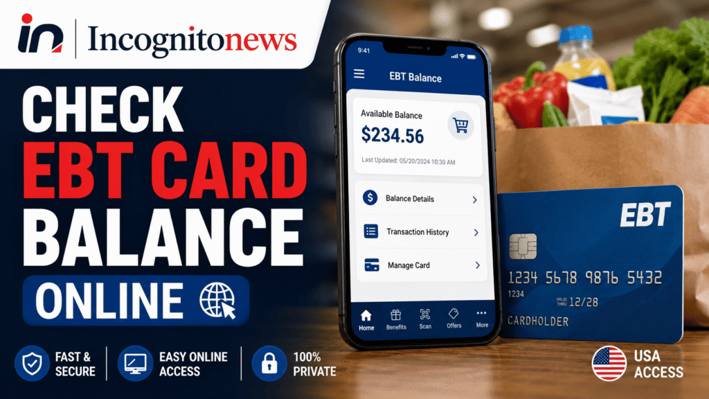 How to check EBT card balance online and by phone state guide