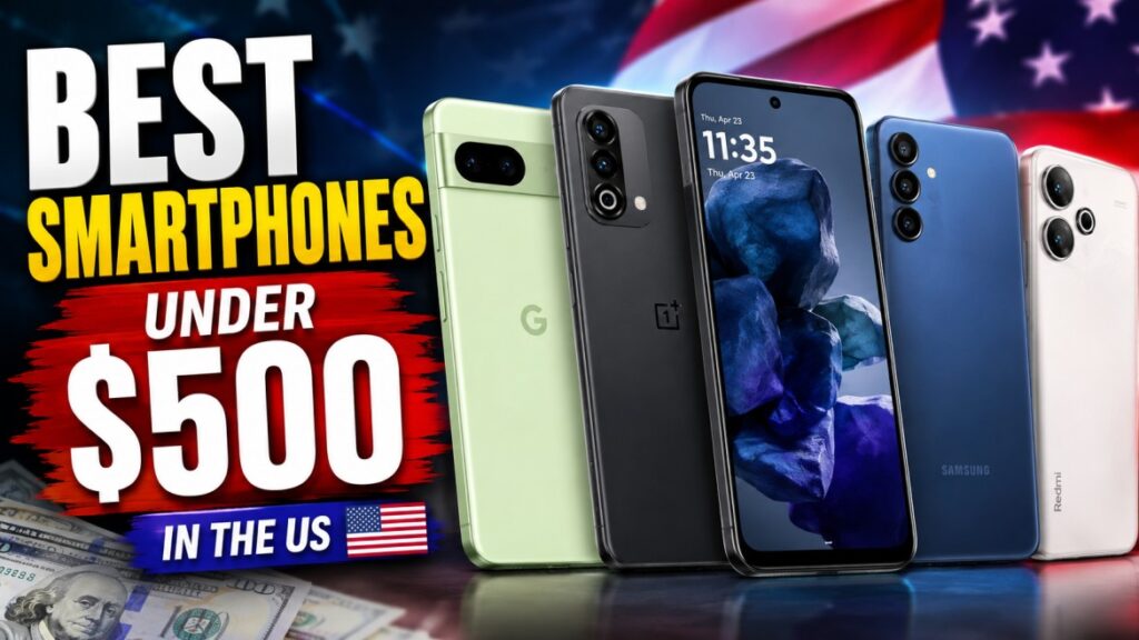 best smartphones under 500 dollars usa