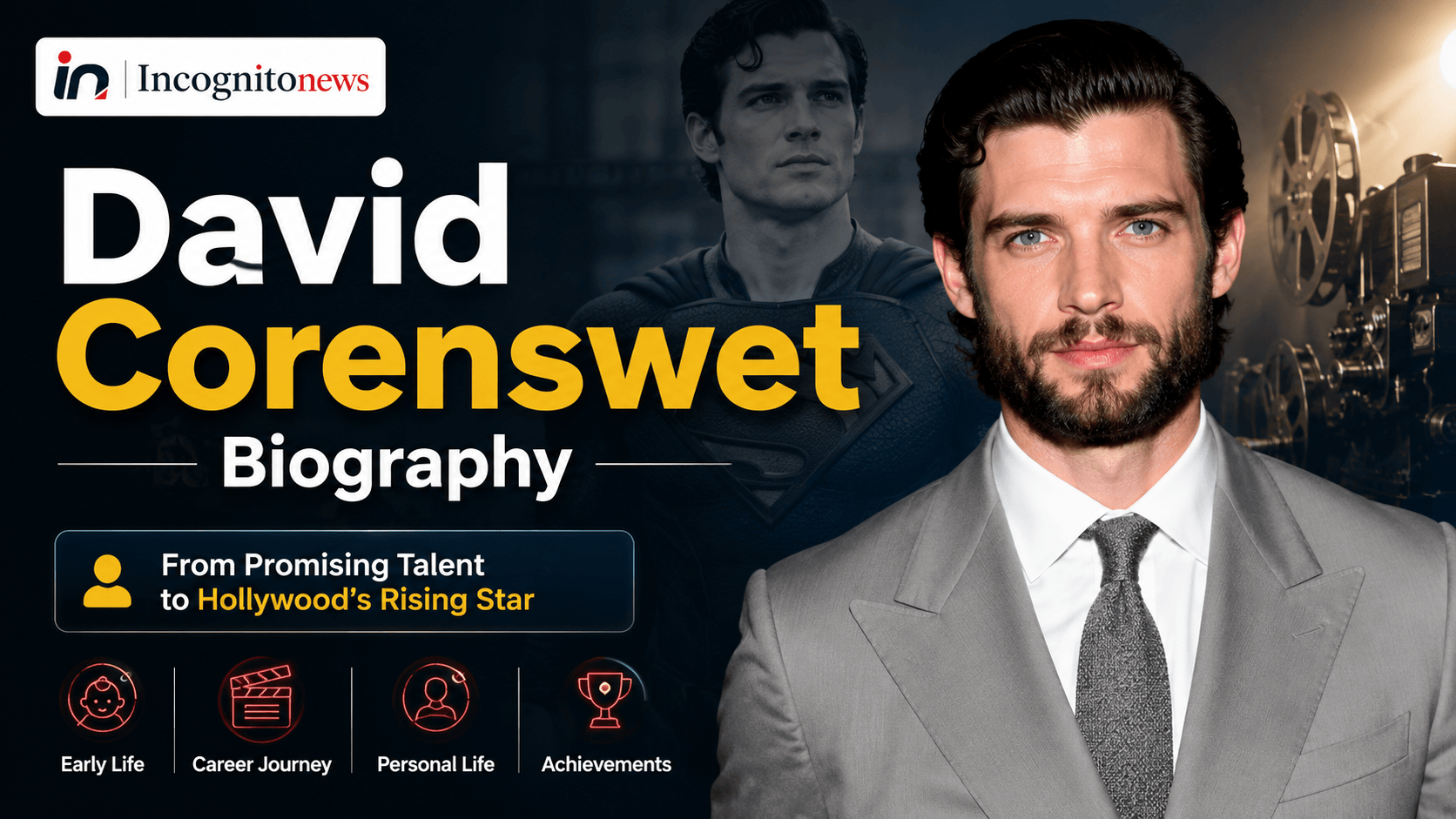 David Corenswet net worth age height wife biography superman actor