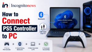 How to Connect PS5 Controller to PC (Bluetooth & USB Setup Guide)