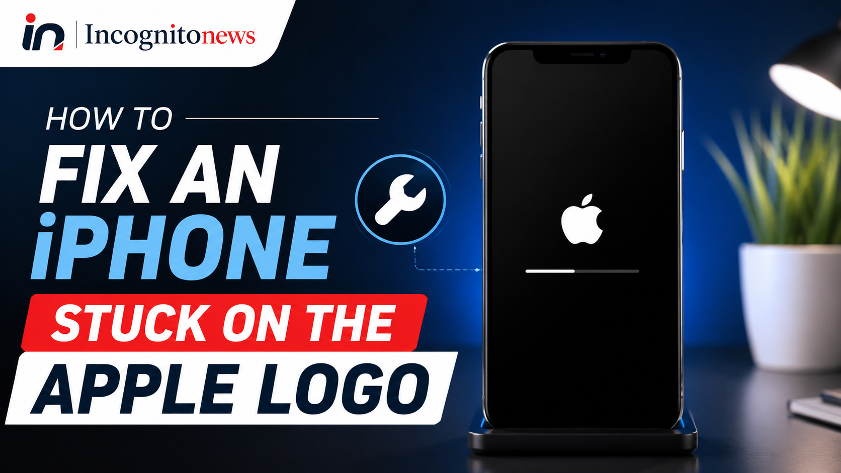 How to fix an iPhone stuck on the Apple logo screen step by step guide