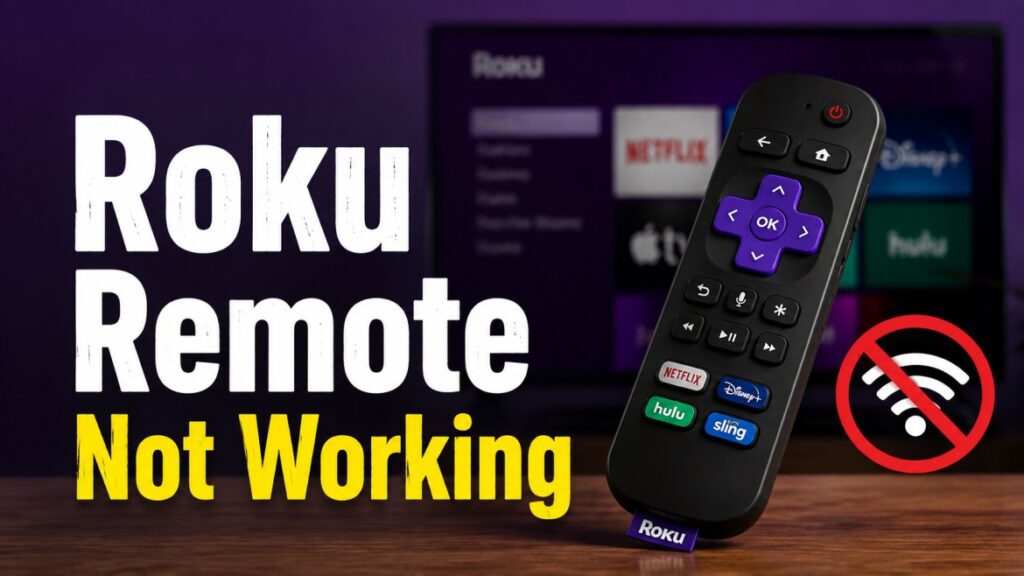 How to reset a Roku remote not working pairing and blinking light fix guide