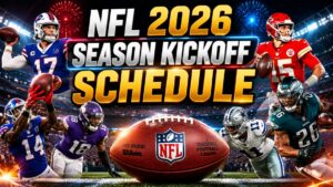 NFL 2026 primetime broadcast schedule networks and streaming platforms comparison table